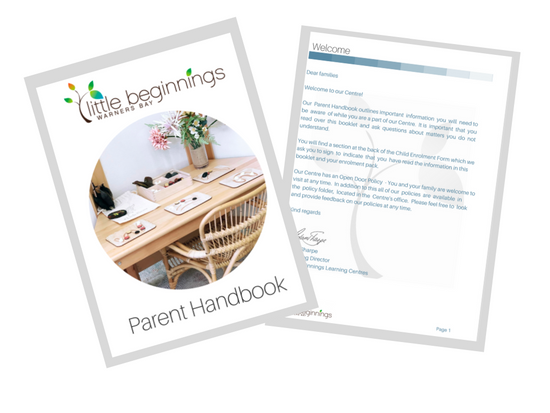 Little Beginnings Warners Bay Parent Handbook